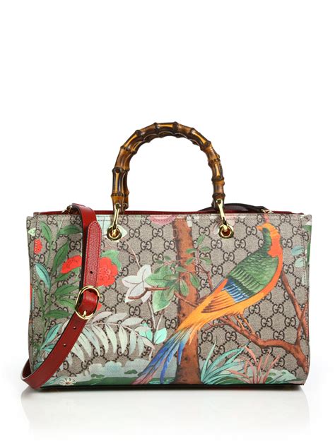 gucci bamboo totes and shoppers ebay|172 results for gucci bamboo shopper .